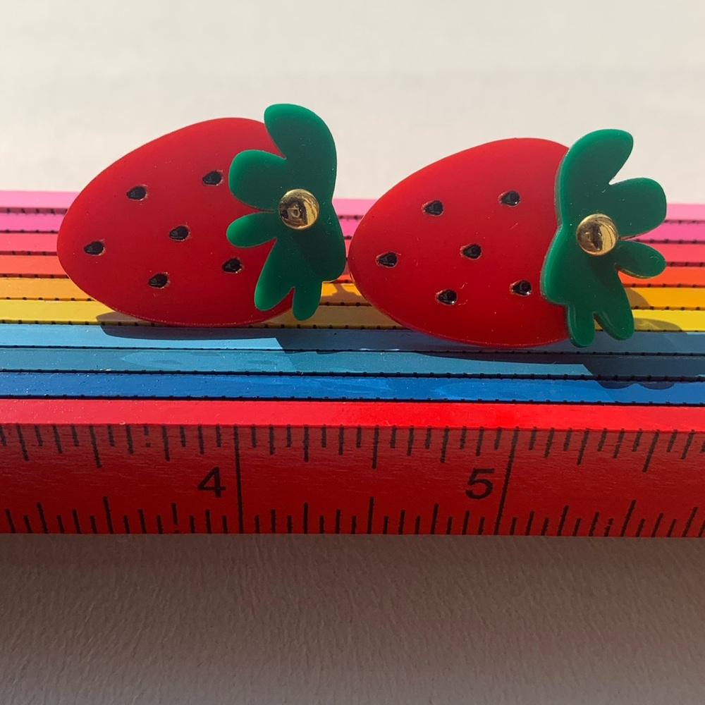 Strawberry Earrings